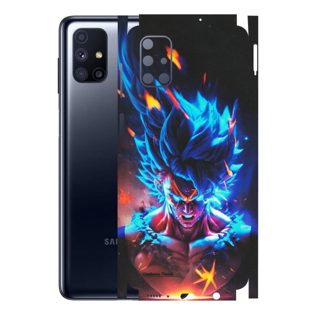 Samsung M/F/Note/Flip and C Phone Skins (All Models) - Angry Goku Dragon Ball Anime - Matte Finish (M-150) Samsung Galaxy M51