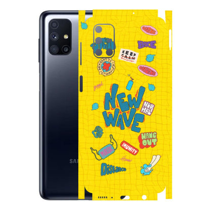 Samsung M/F/Note/Flip and C Phone Skins (All Models) - New Wave Life - Matte Finish (M-17) Samsung Galaxy M51