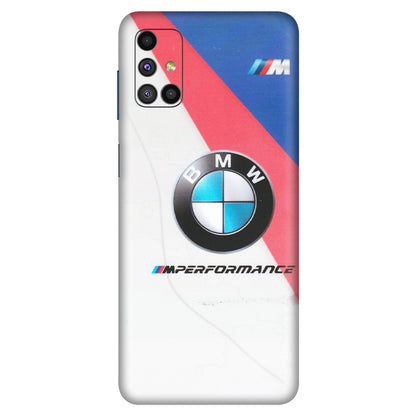 Samsung M/F/Note/Flip and C Phone Skins (All Models) - BMW Logo Performance - Matte Finish (M-27) Samsung Galaxy M51