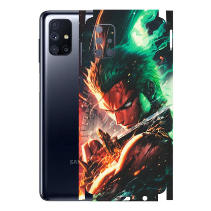 Samsung M/F/Note/Flip and C Phone Skins (All Models) - Anime Gojo Sword - Matte Finish (M-32) Samsung Galaxy M51