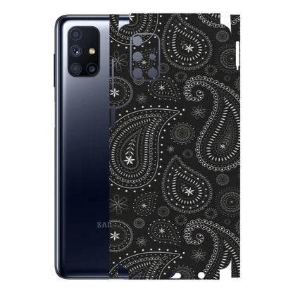 Samsung M/F/Note/Flip and C Phone Skins (All Models) - Black Sober Kerry - Matte Finish (M-37) Samsung Galaxy M51