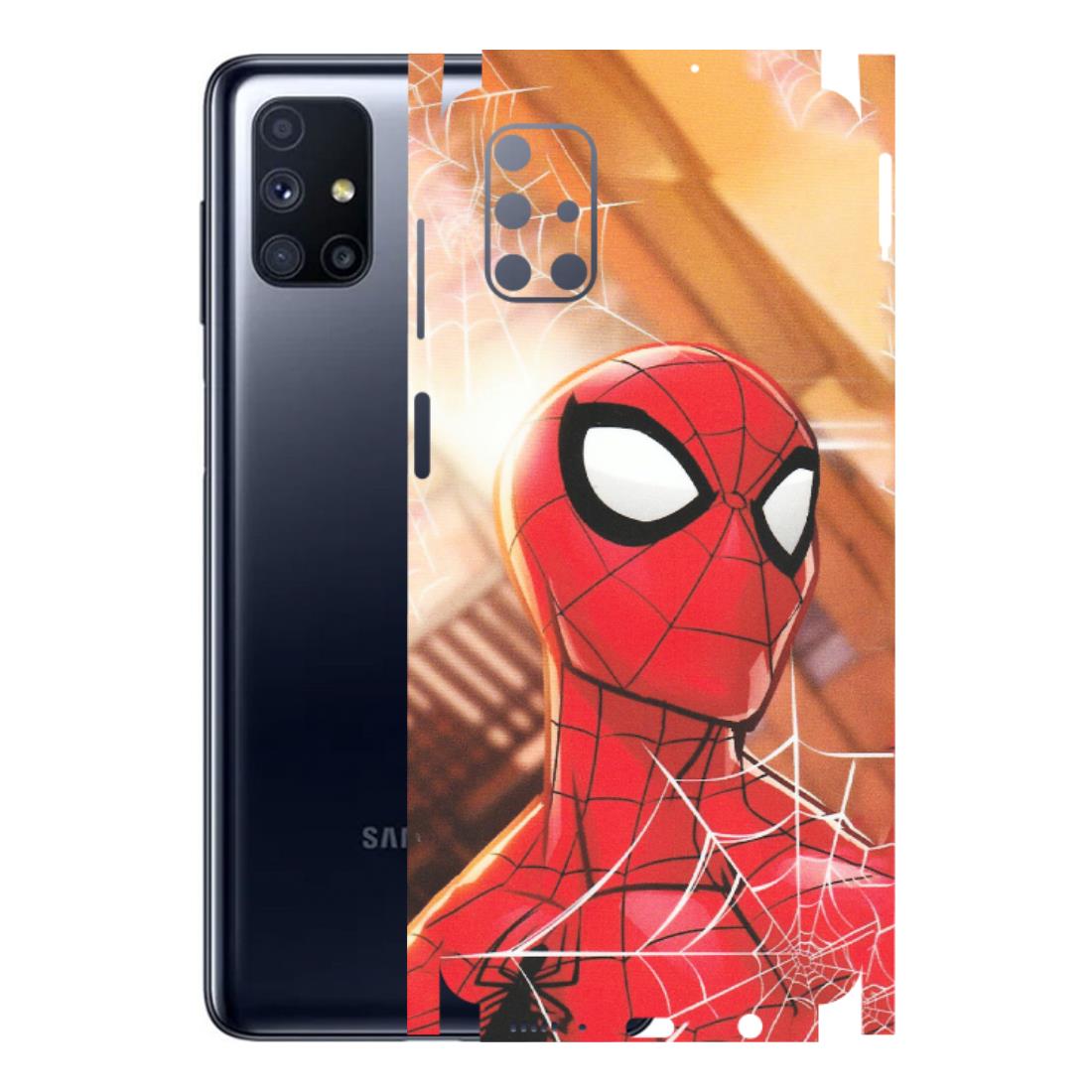 Samsung M/F/Note/Flip and C Phone Skins (All Models) - Spiderman Face New - Matte Finish (M-41) Samsung Galaxy M51