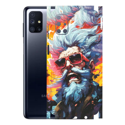 Samsung M/F/Note/Flip and C Phone Skins (All Models) - Daddy Cool Character - Matte Finish (M-43) Samsung Galaxy M51