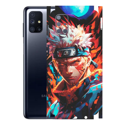 Samsung M/F/Note/Flip and C Phone Skins (All Models) - Anime Ferocious Character - Matte Finish (M-44) Samsung Galaxy M51