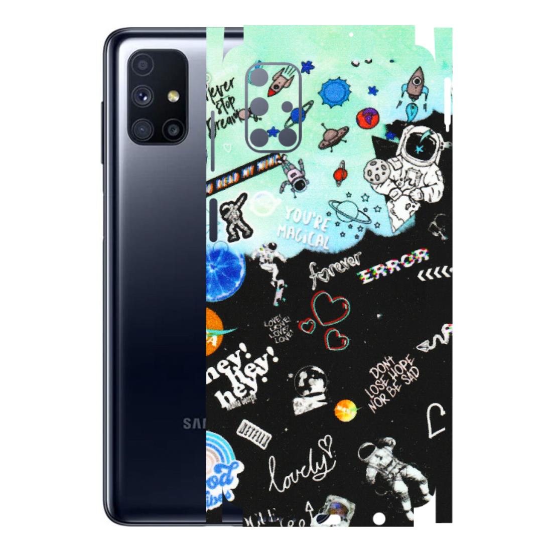 Samsung M/F/Note/Flip and C Phone Skins (All Models) - Living In A Space Dream - Matte Finish (M-46) Samsung Galaxy M51