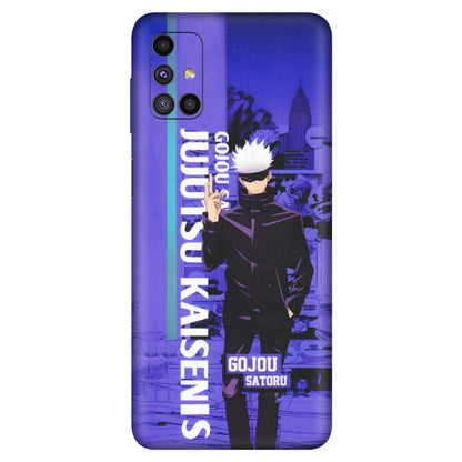 Samsung M/F/Note/Flip and C Phone Skins (All Models) - Jujutsu Kaisen Gojo - Matte Finish (M-05) Samsung Galaxy M51