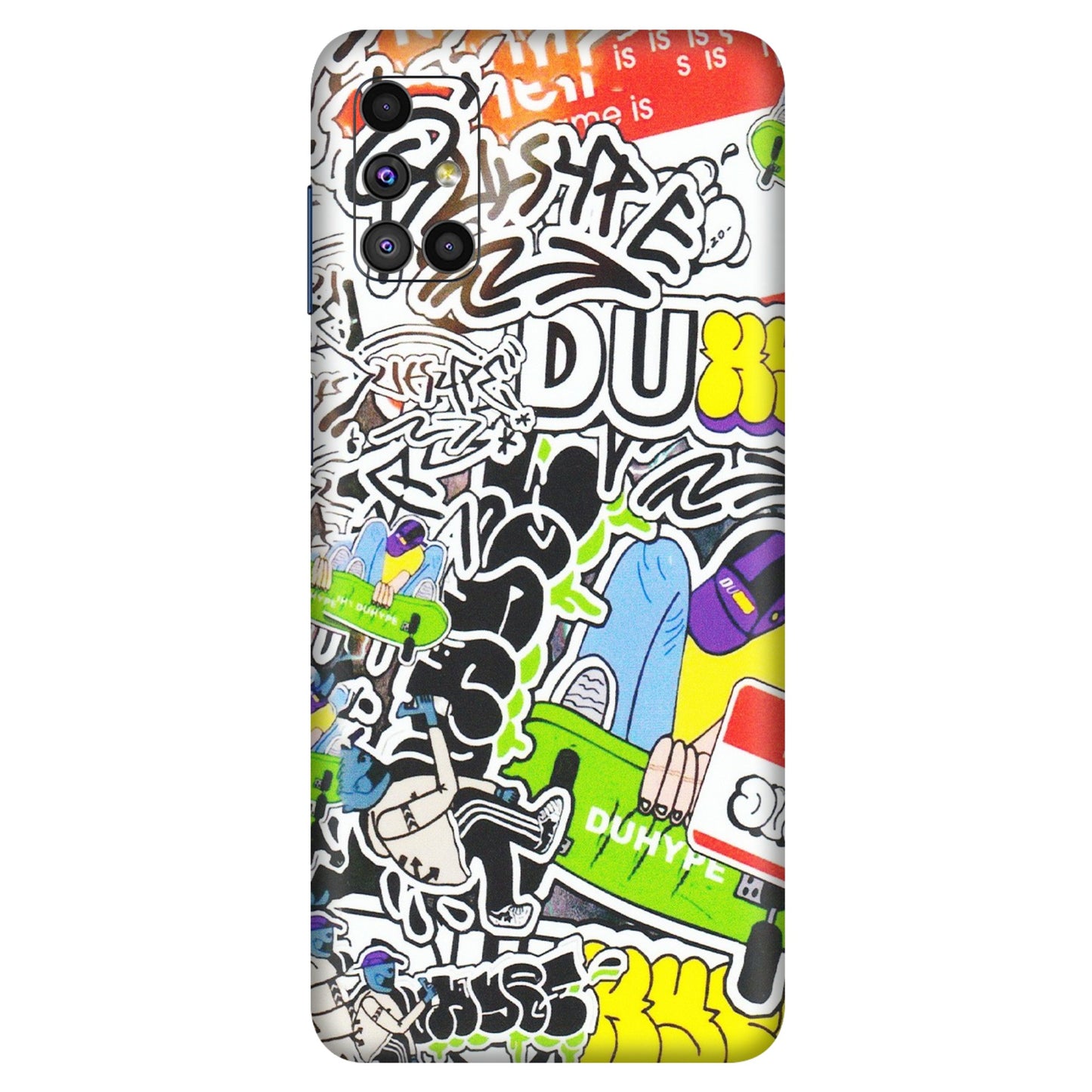 Samsung M/F/Note/Flip and C Phone Skins (All Models) - Dope Graffiti - Matte Finish (M-61) Samsung Galaxy M51