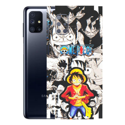 Samsung M/F/Note/Flip and C Phone Skins (All Models) - One Piece B&W - Matte Finish (M-63) Samsung Galaxy M51