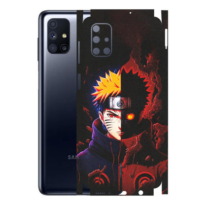 Samsung M/F/Note/Flip and C Phone Skins (All Models) - Naruto X Evil - Matte Finish (M-70) Samsung Galaxy M51