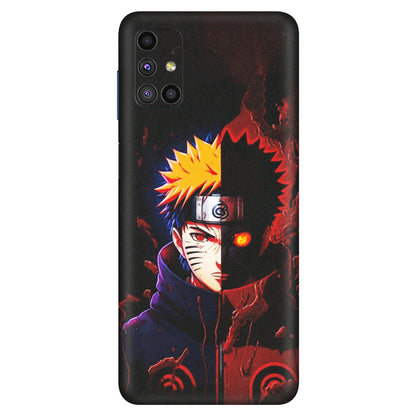 Samsung M/F/Note/Flip and C Phone Skins (All Models) - Naruto X Evil - Matte Finish (M-70) Samsung Galaxy M51