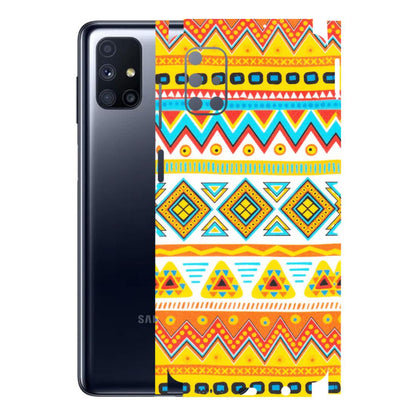 Samsung M/F/Note/Flip and C Phone Skins (All Models) - Mexican Abstract - Matte Finish (M-71) Samsung Galaxy M51