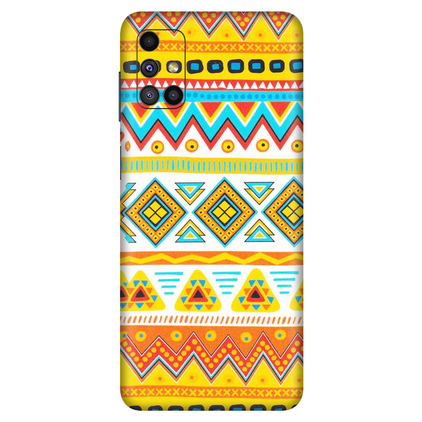 Samsung M/F/Note/Flip and C Phone Skins (All Models) - Mexican Abstract - Matte Finish (M-71) Samsung Galaxy M51