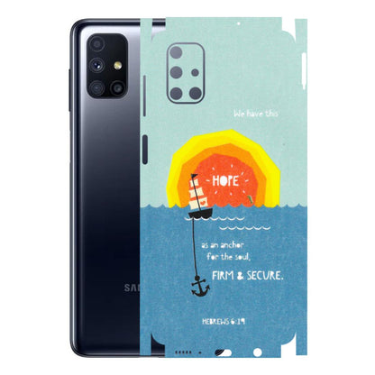 Samsung M/F/Note/Flip and C Phone Skins (All Models) - A Beautiful Sunset of Hope - Matte Finish (M-75) Samsung Galaxy M51