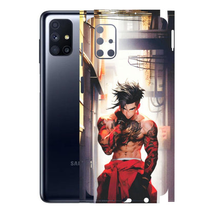 Samsung M/F/Note/Flip and C Phone Skins (All Models) - In the streets of Japan - Matte Finish (M-77) Samsung Galaxy M51