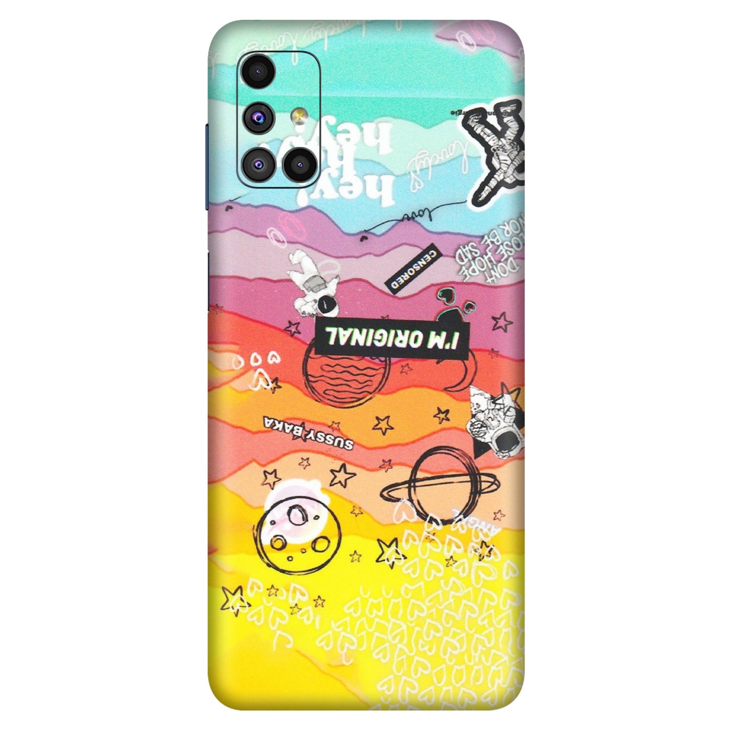 Samsung M/F/Note/Flip and C Phone Skins (All Models) - The Original Astronaut - Matte Finish (M-79) Samsung Galaxy M51