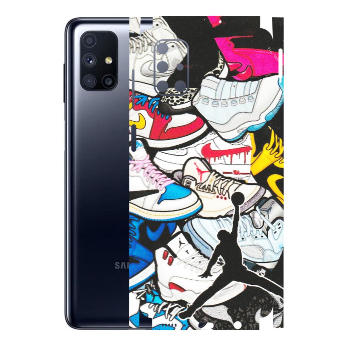 Samsung M/F/Note/Flip and C Phone Skins (All Models) - Jordan Sneakers Fan - Matte Finish (M-80) Samsung Galaxy M51