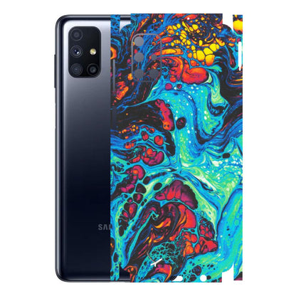Samsung M/F/Note/Flip and C Phone Skins (All Models) - Majestic Galactic Marbel - Matte Finish (M-85) Samsung Galaxy M51