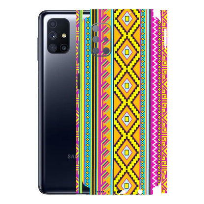 Samsung M/F/Note/Flip and C Phone Skins (All Models) - Thai illustration - Matte Finish (M-89) Samsung Galaxy M51
