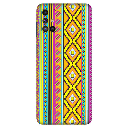 Samsung M/F/Note/Flip and C Phone Skins (All Models) - Thai illustration - Matte Finish (M-89) Samsung Galaxy M51