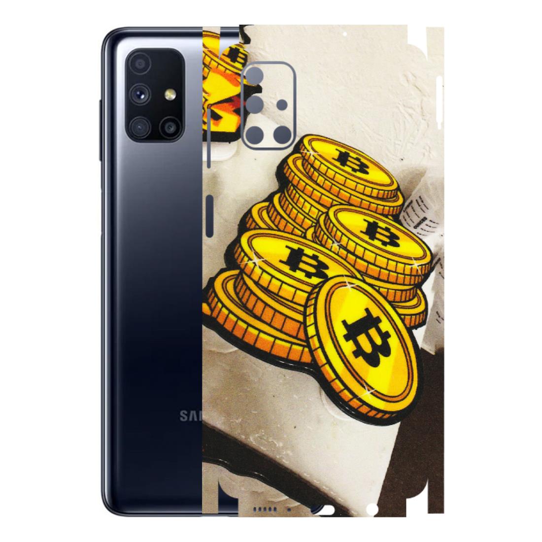 Samsung M/F/Note/Flip and C Phone Skins (All Models) - Billionaire Bitcoin Collection - Matte Finish (M-92) Samsung Galaxy M51