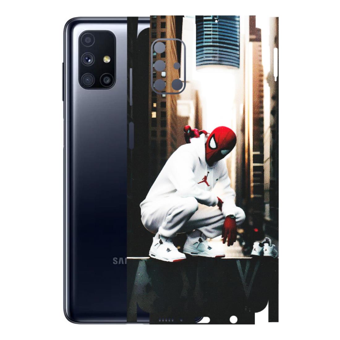Samsung M/F/Note/Flip and C Phone Skins (All Models) - Sportsman Spider Man - Matte Finish (M-94) Samsung Galaxy M51