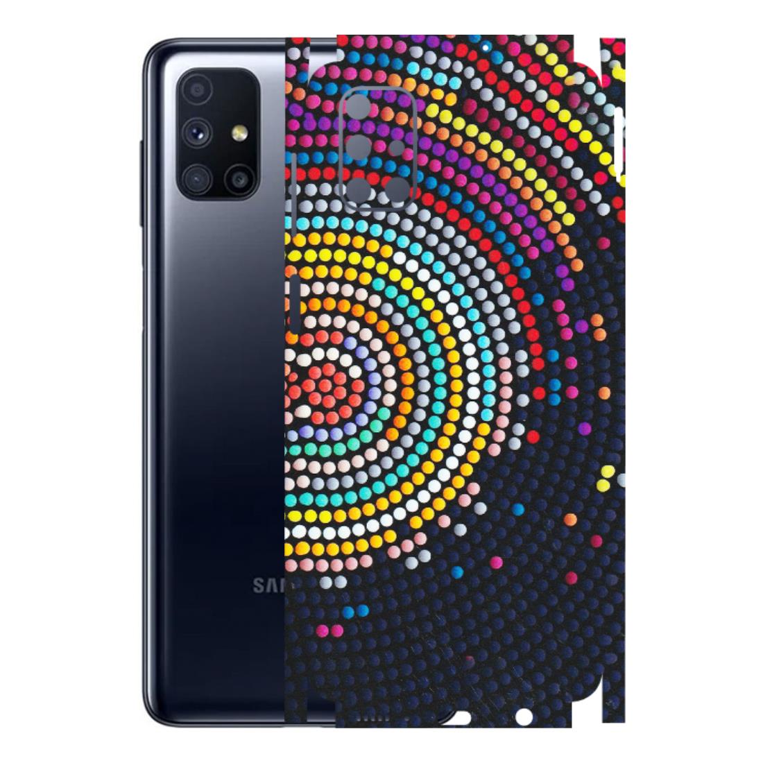 Samsung M/F/Note/Flip and C Phone Skins (All Models) - Rainbow Dot Mandala - Matte Finish (M-97) Samsung Galaxy M51