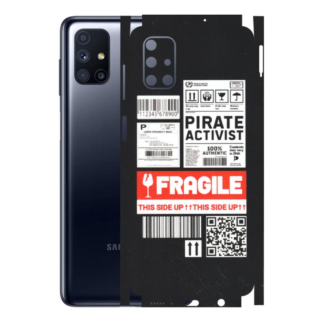 Samsung M/F/Note/Flip and C Phone Skins (All Models) - Handle With Care - Matte Finish (M-99) Samsung Galaxy M51