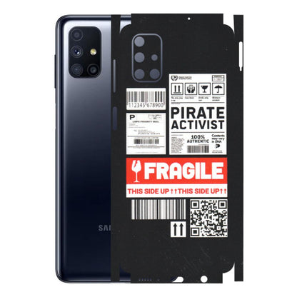 Samsung M/F/Note/Flip and C Phone Skins (All Models) - Handle With Care - Matte Finish (M-99) Samsung Galaxy M51