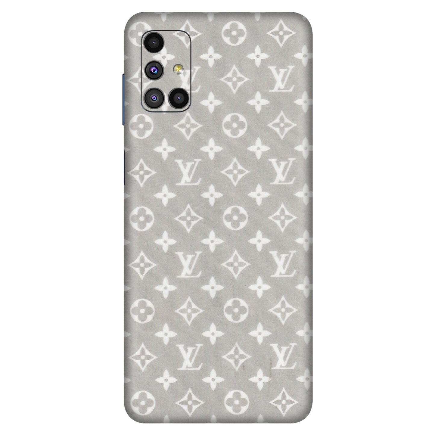 Samsung M/F/Note/Flip and C Phone Skins (All Models) - Luxury Brands Logo - Transparent Finish (T-07) Samsung Galaxy M51
