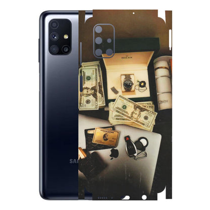 Samsung M/F/Note/Flip and C Phone Skins (All Models) - Luxury Lifestyle - Transparent Finish (T-11) Samsung Galaxy M51