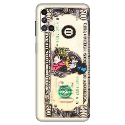 Samsung M/F/Note/Flip and C Phone Skins (All Models) - Five Hundred Dollar Duck - Transparent Finish (T-15) Samsung Galaxy M51