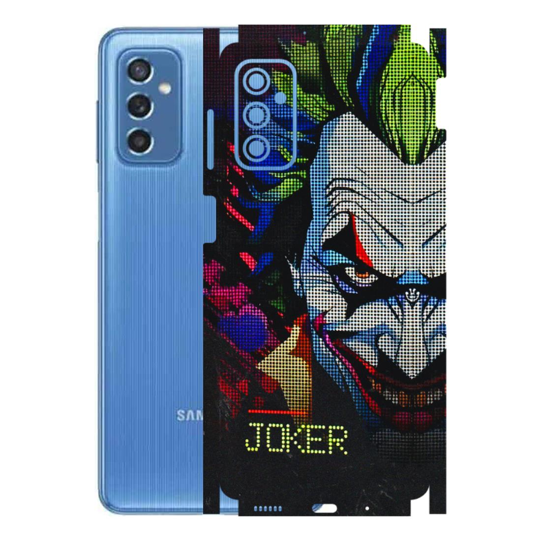 Samsung M/F/Note/Flip and C Phone Skins (All Models) - Joker Dot Matrix - 3D Embossed Finish (L-08) Samsung Galaxy M52 (5G)