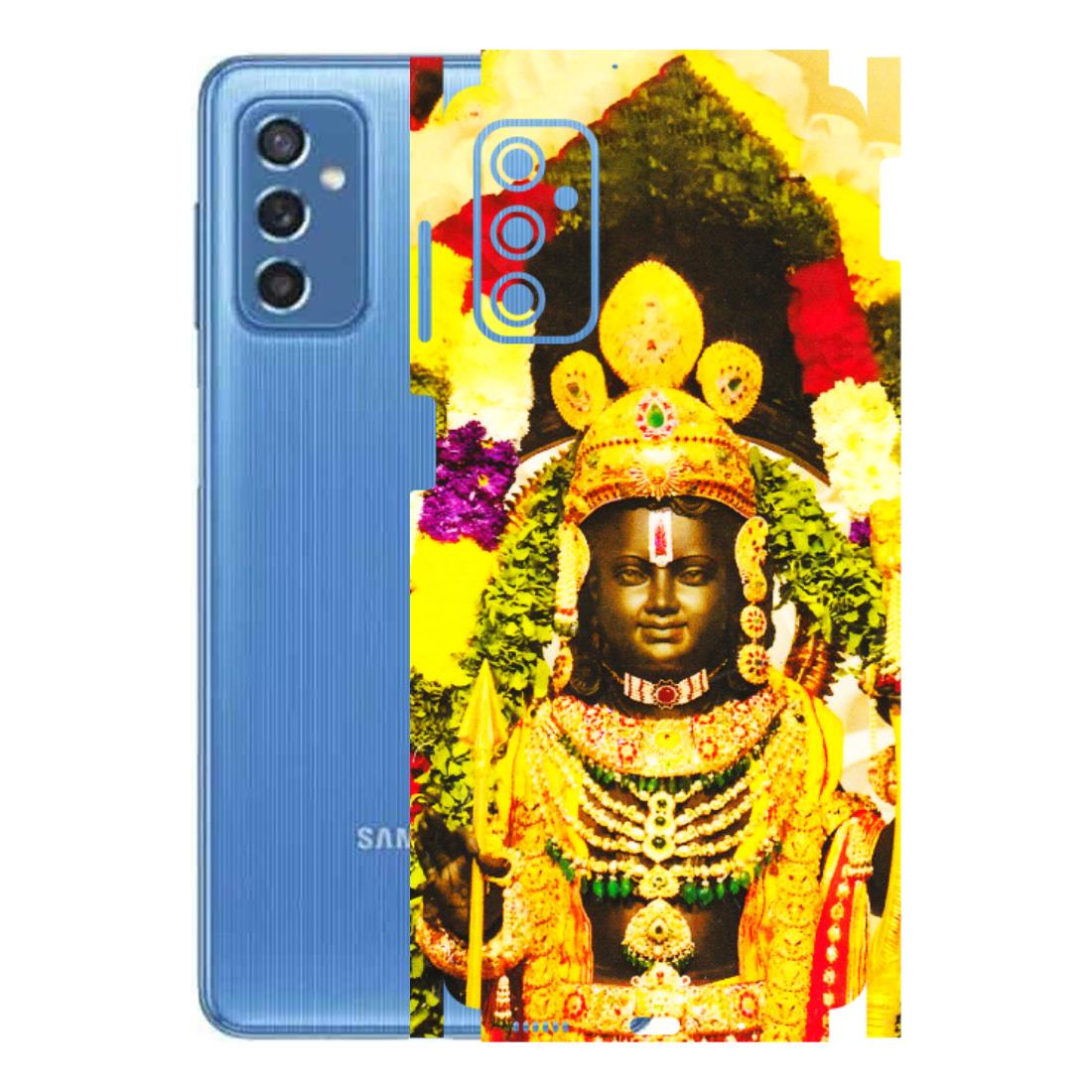 Samsung M/F/Note/Flip and C Phone Skins (All Models) - Ram Lalla Ayodhya - 3D Embossed Finish (L-103) Samsung Galaxy M52 (5G)