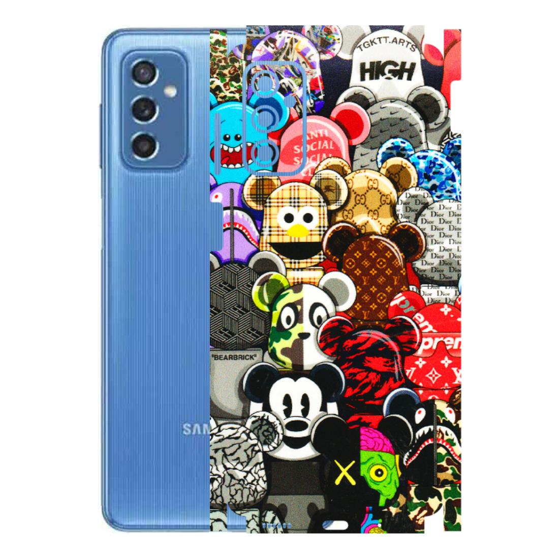 Samsung M/F/Note/Flip and C Phone Skins (All Models) - More Mickey Mouses - 3D Embossed Finish (L-118) Samsung Galaxy M52 (5G)