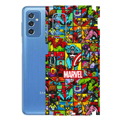 Samsung M/F/Note/Flip and C Phone Skins (All Models) - MARVELOUS Comic Characters - 3D Embossed Finish (L-129) Samsung Galaxy M52 (5G)