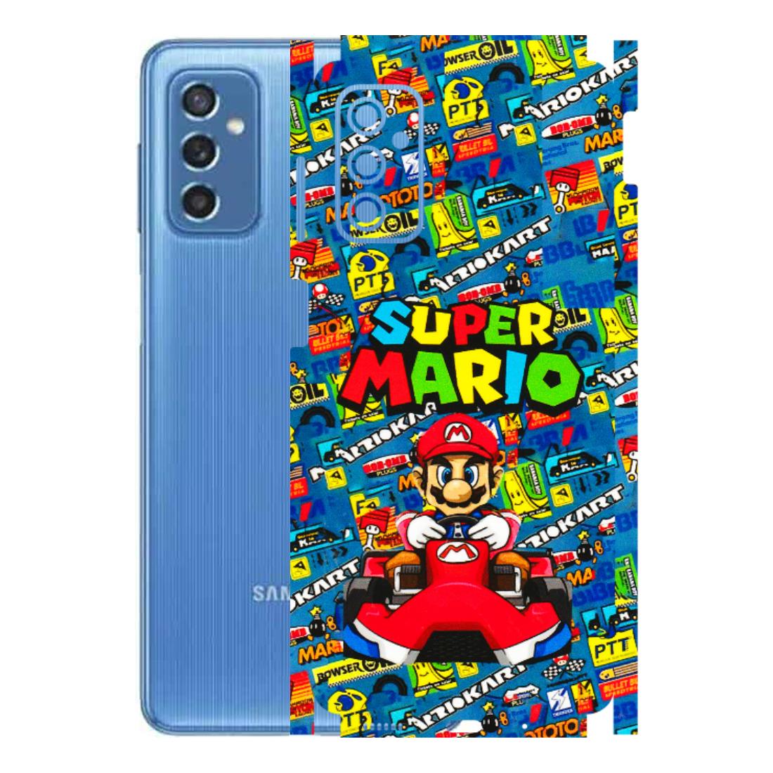 Samsung M/F/Note/Flip and C Phone Skins (All Models) - Super Mario Kart - 3D Embossed Finish (L-140) Samsung Galaxy M52 (5G)