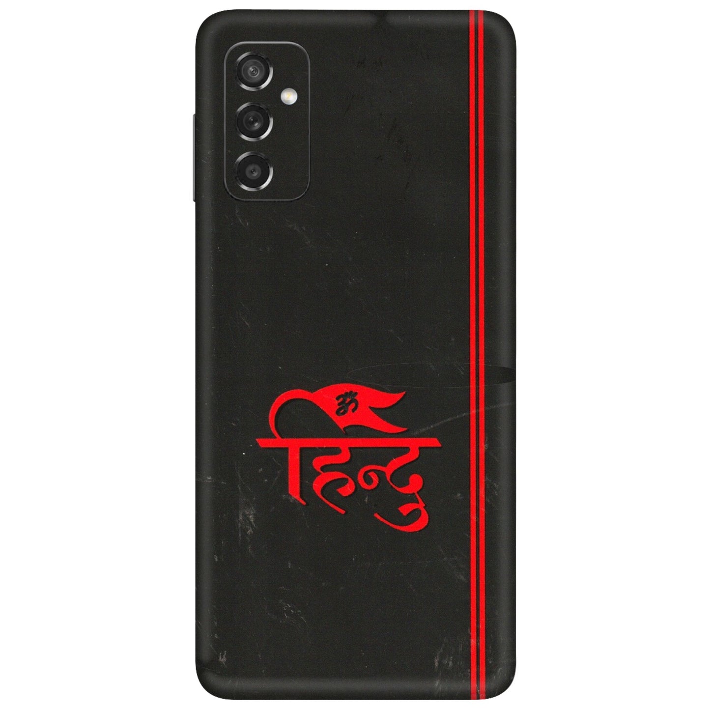 Samsung M/F/Note/Flip and C Phone Skins (All Models) - Hindu Black - 3D Embossed Finish (L-153) Samsung Galaxy M52 (5G)