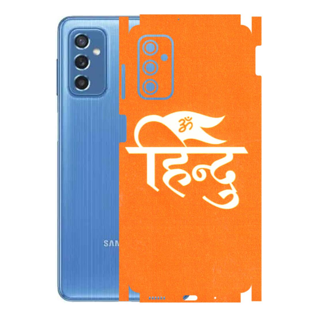 Samsung M/F/Note/Flip and C Phone Skins (All Models) - Hindu Kesari - 3D Embossed Finish (L-154) Samsung Galaxy M52 (5G)