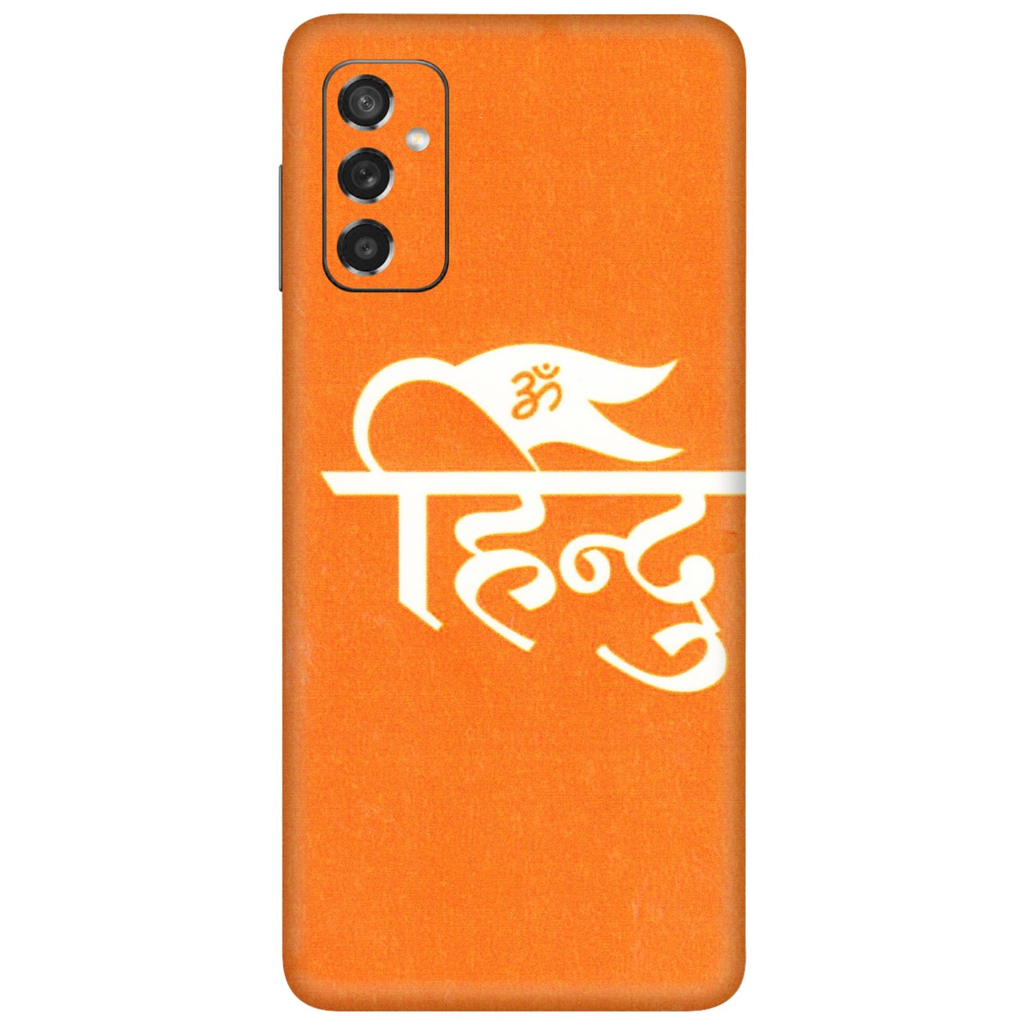 Samsung M/F/Note/Flip and C Phone Skins (All Models) - Hindu Kesari - 3D Embossed Finish (L-154) Samsung Galaxy M52 (5G)