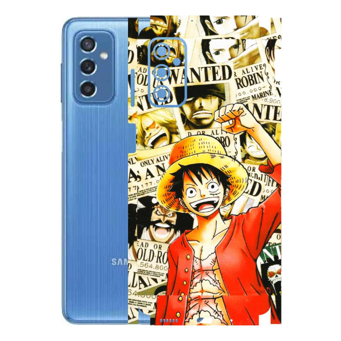Samsung M/F/Note/Flip and C Phone Skins (All Models) - Luffy Anime - 3D Embossed Finish (L-177) Samsung Galaxy M52 (5G)