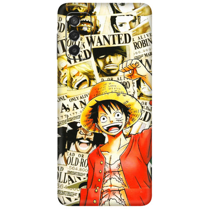 Samsung M/F/Note/Flip and C Phone Skins (All Models) - Luffy Anime - 3D Embossed Finish (L-177) Samsung Galaxy M52 (5G)