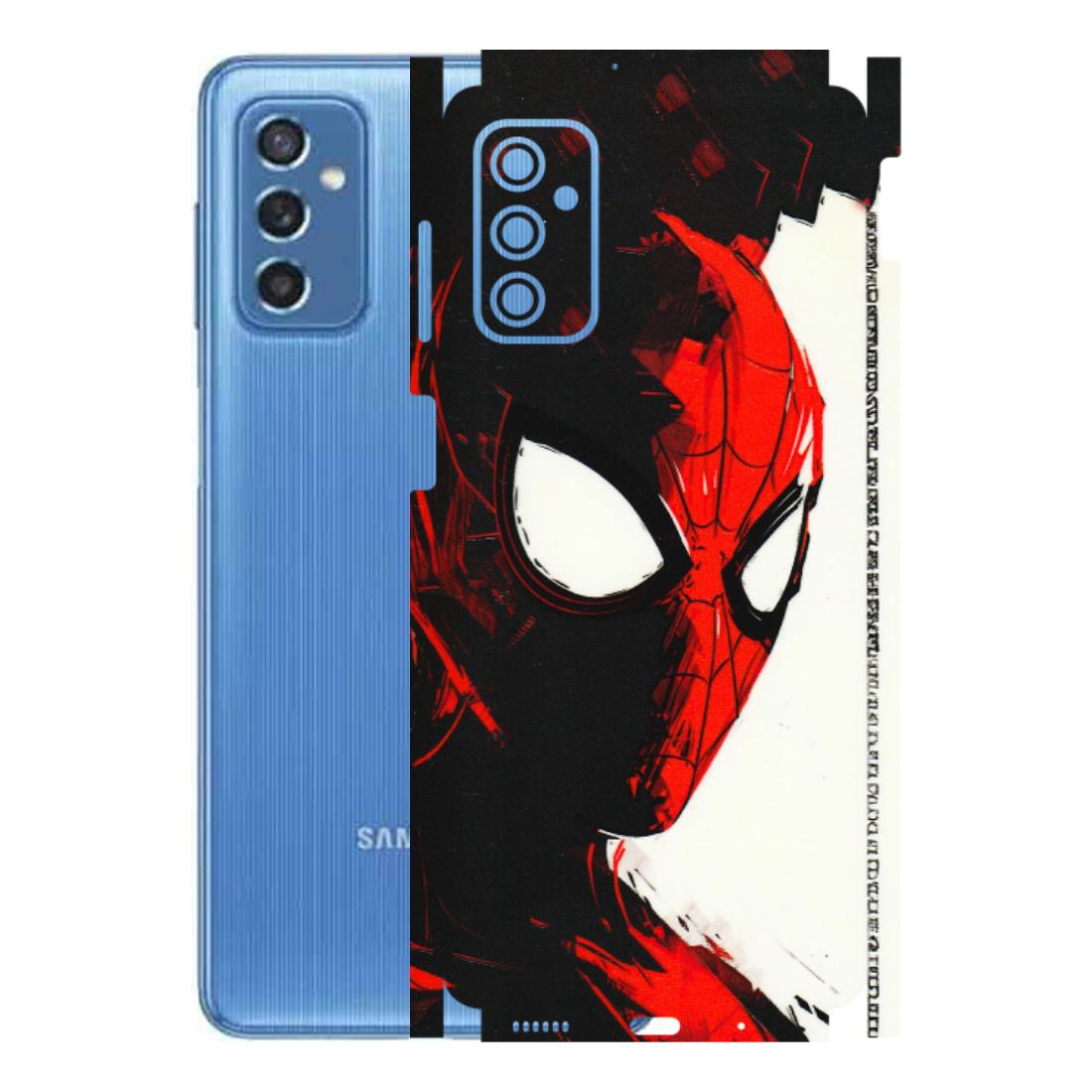 Samsung M/F/Note/Flip and C Phone Skins (All Models) - Spiderman Killer Face - 3D Embossed Finish (L-17) Samsung Galaxy M52 (5G)
