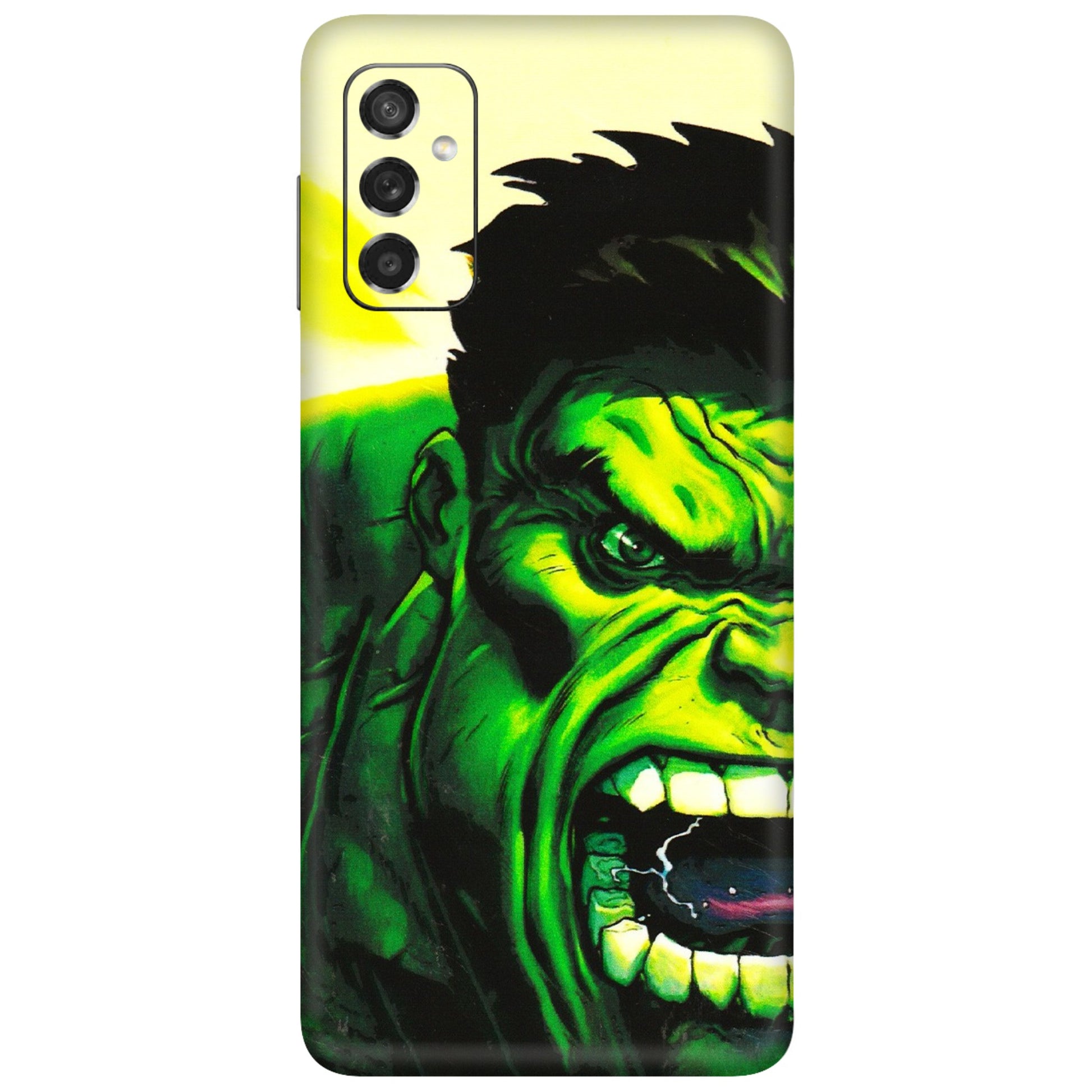Samsung M/F/Note/Flip and C Phone Skins (All Models) - Hulk - 3D Embossed Finish (L-180) Samsung Galaxy M52 (5G)