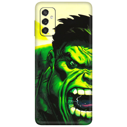 Samsung M/F/Note/Flip and C Phone Skins (All Models) - Hulk - 3D Embossed Finish (L-180) Samsung Galaxy M52 (5G)