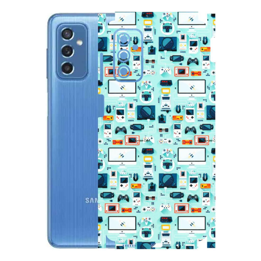 Samsung M/F/Note/Flip and C Phone Skins (All Models) - Gadgets Doodle - 3D Embossed Finish (L-184) Samsung Galaxy M52 (5G)
