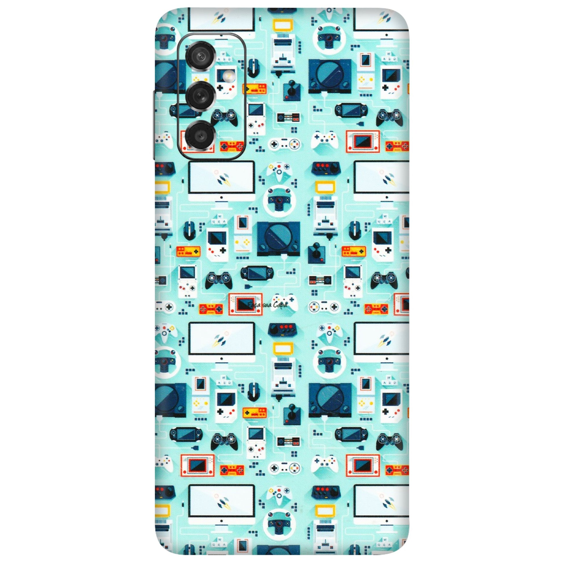 Samsung M/F/Note/Flip and C Phone Skins (All Models) - Gadgets Doodle - 3D Embossed Finish (L-184) Samsung Galaxy M52 (5G)