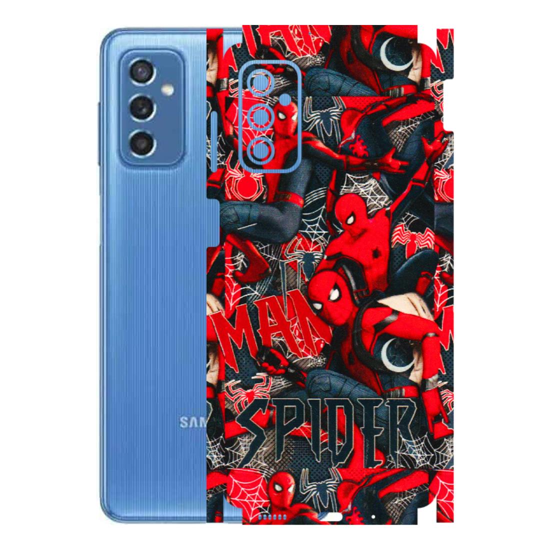 Samsung M/F/Note/Flip and C Phone Skins (All Models) - SpiderMan Cool - 3D Embossed Finish (L-188) Samsung Galaxy M52 (5G)