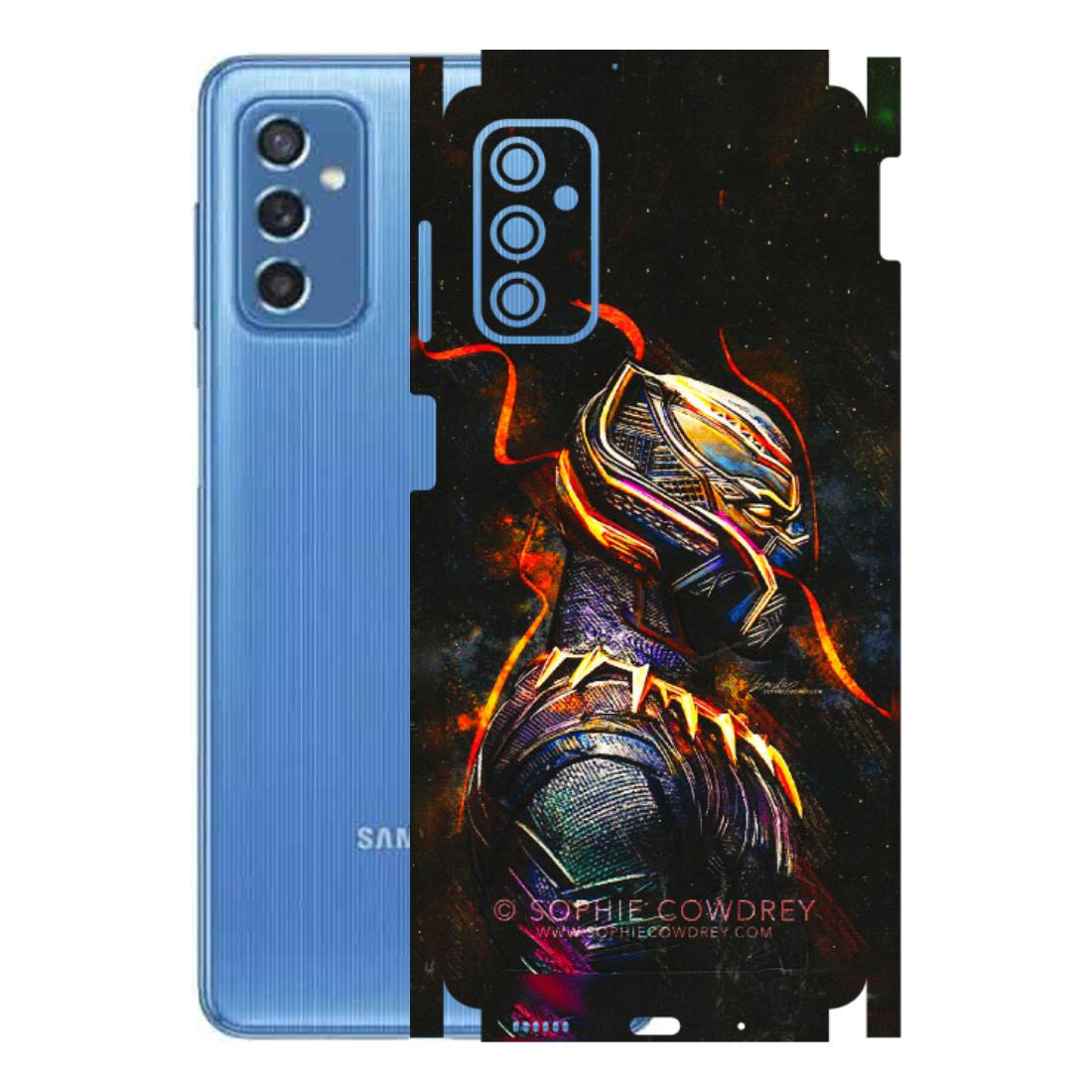 Samsung M/F/Note/Flip and C Phone Skins (All Models) - Black Panther - 3D Embossed Finish (L-190) Samsung Galaxy M52 (5G)