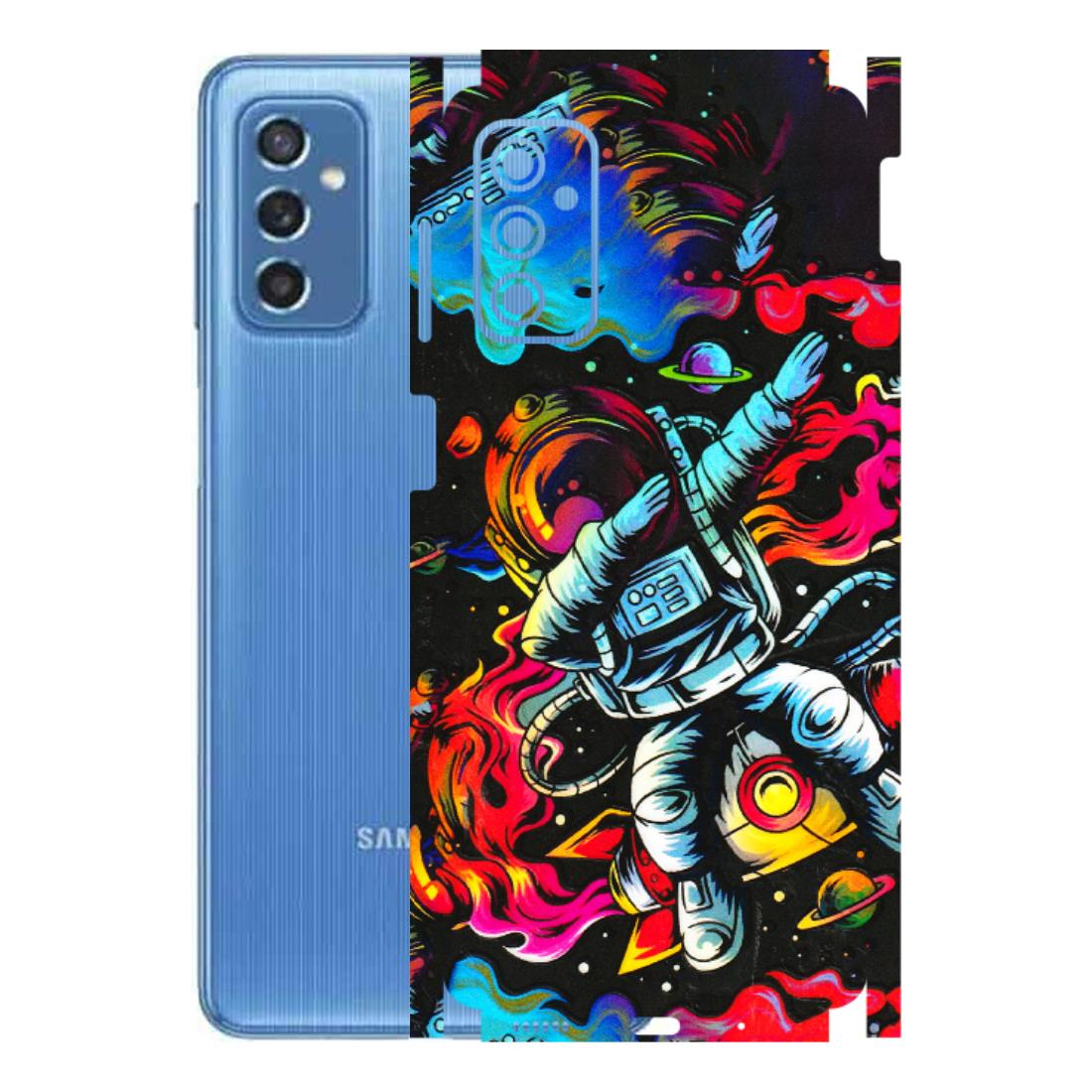 Samsung M/F/Note/Flip and C Phone Skins (All Models) - Astronaut Dope - 3D Embossed Finish (L-191) Samsung Galaxy M52 (5G)
