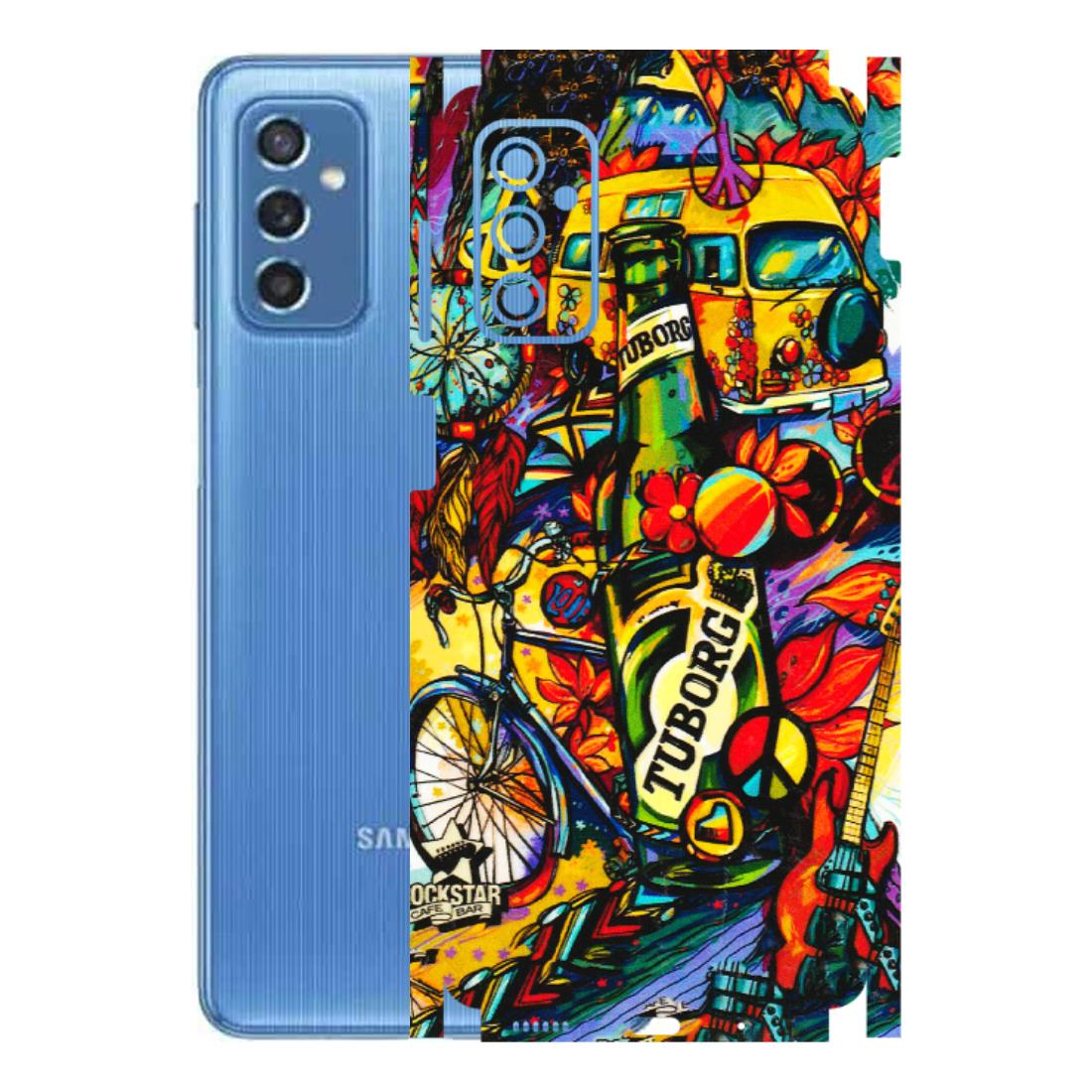 Samsung M/F/Note/Flip and C Phone Skins (All Models) - Cool Beer Bottle - 3D Embossed Finish (L-193) Samsung Galaxy M52 (5G)